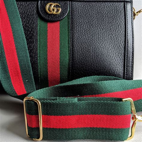 gucci bag red green stripe|vintage Gucci ophidia bag.